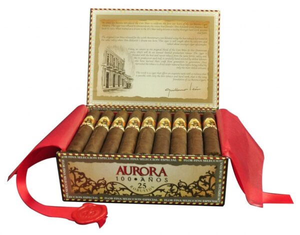 La Aurora 100 Años Robusto