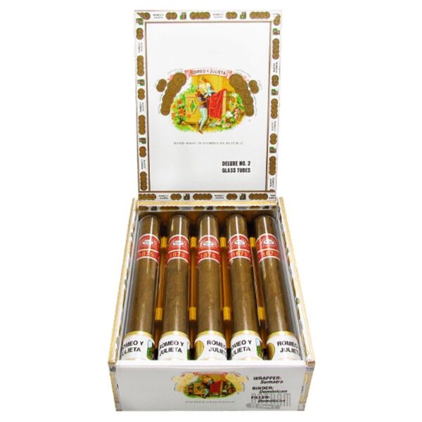 Romeo y Julieta 1875 Deluxe No. 2 Glass Tubes