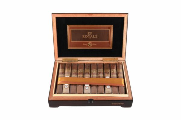 A box of Rocky Patel Royale Colossal cigars