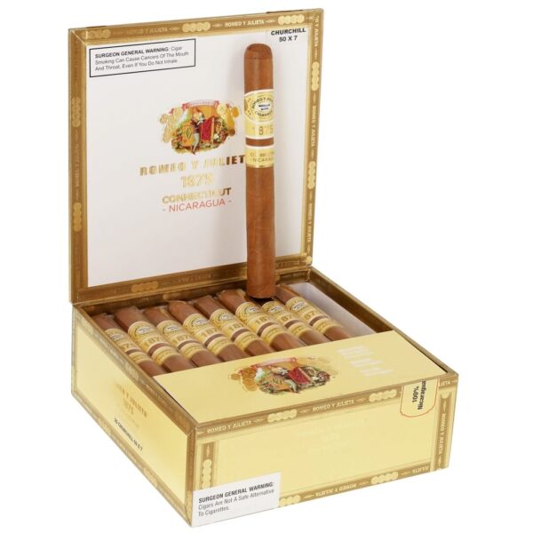 Romeo y Julieta 1875 Connecticut Nicaragua Churchill