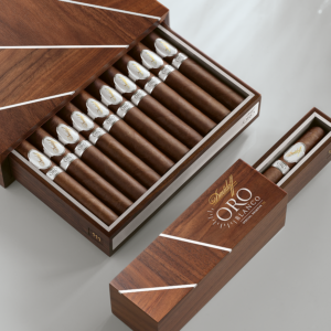 A box of 10 Davidoff Oro Blanco Special Reserve 111 Years cigars